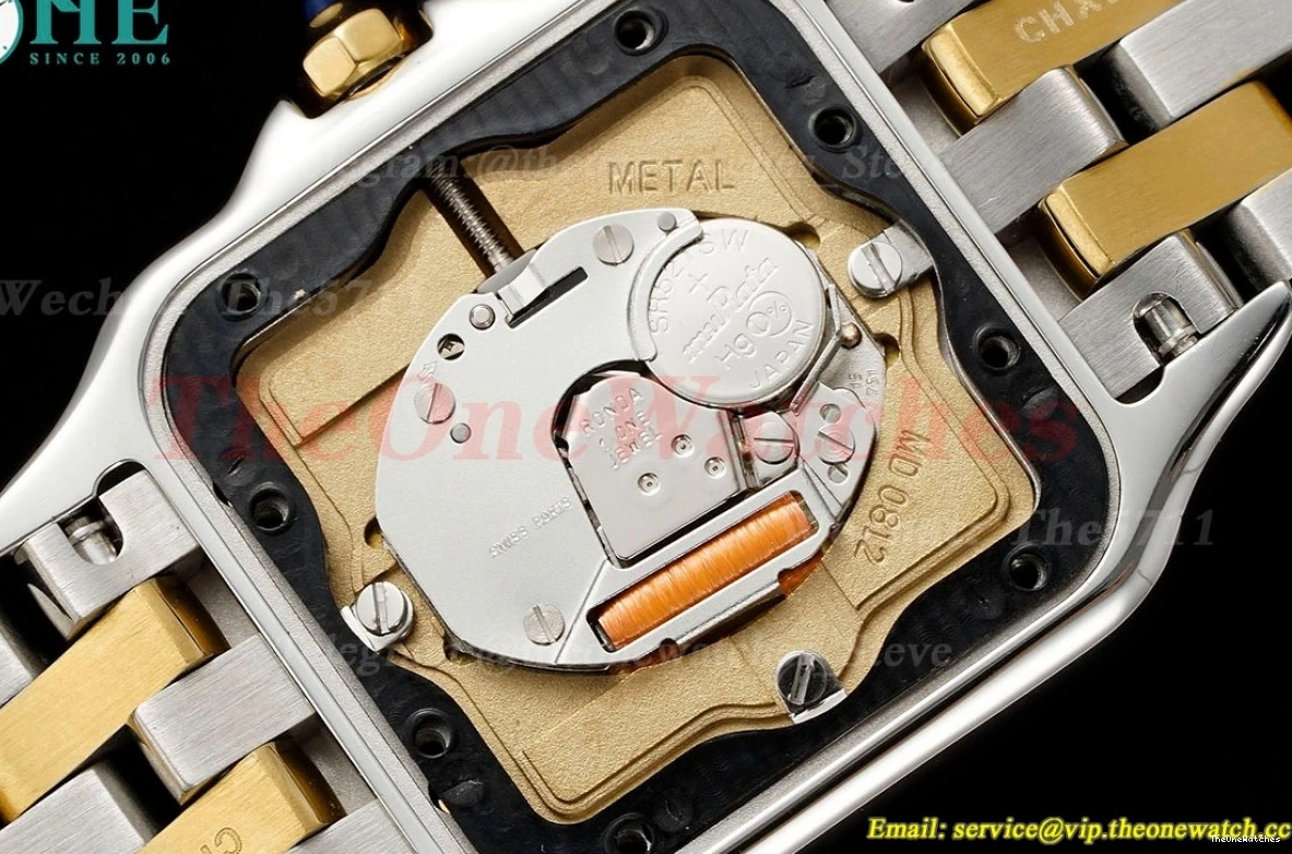 Quartz 27mm De YG Dial SS AF Secrete Ladies Panthere Dia Mop 0127